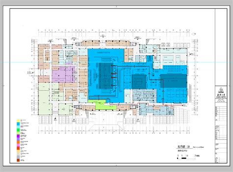 Ground floor plan of an industrial building detail 2d view layout file - Cadbull