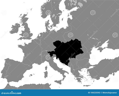 Map Of Austria And Hungary. Stock Photography | CartoonDealer.com #35094164