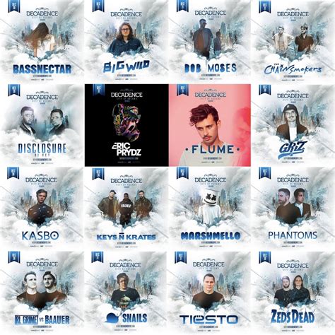 Decadence NYE in Colorado releases epic lineup! – EDM Life