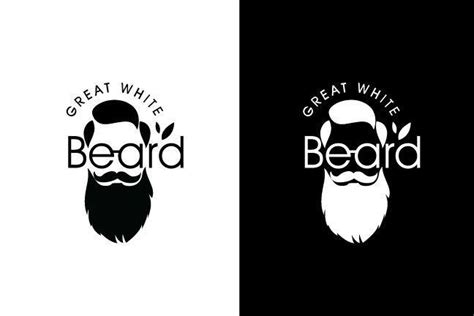 White Beard Logo - LogoDix