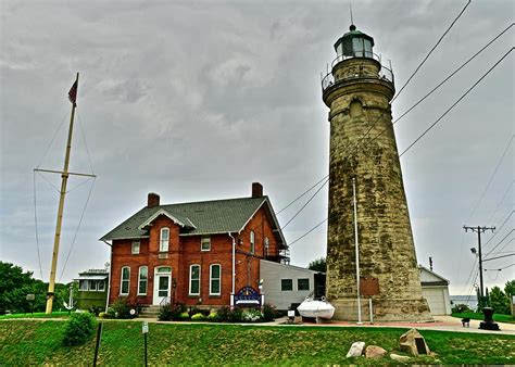 Fairport Harbor Lighthouse Photograph by Frozen in Time Fine Art Photography - Fine Art America