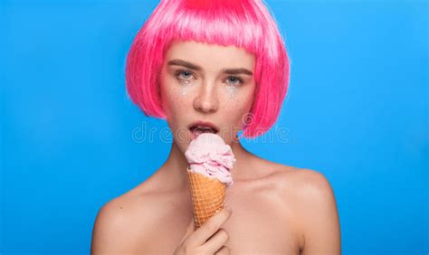 Sensual Young Woman Dreaming Stock Photo - Image of dreaming ...