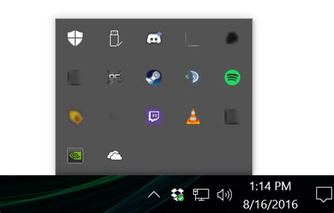 System tray icons blur and darken until they disappear - Microsoft Community