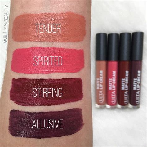 @jillianbeauty on Instagram: “Ulta Collection Matte Lip Creams I bought these thinking that they ...