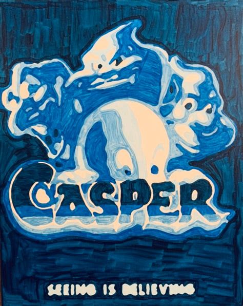 Casper Movie Poster Acrylic Painting PRINT - Etsy