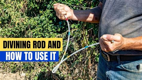 Divining rod and how to use it - YouTube