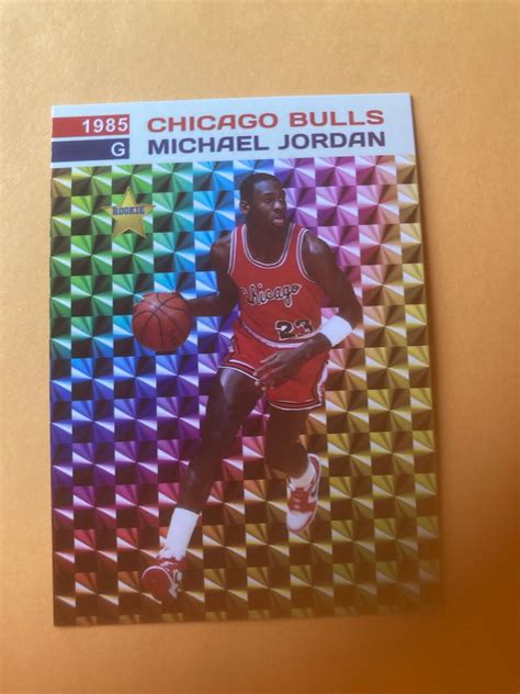 Michael Jordan Rookie Card - Etsy