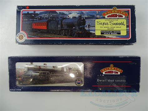 Lot 515 - A pair of BACHMANN OO gauge steam