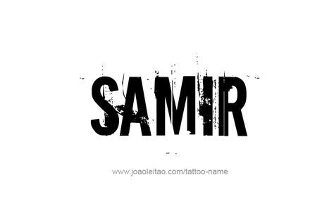 Samir Name Tattoo Designs | Name tattoo designs, Name tattoos, Names