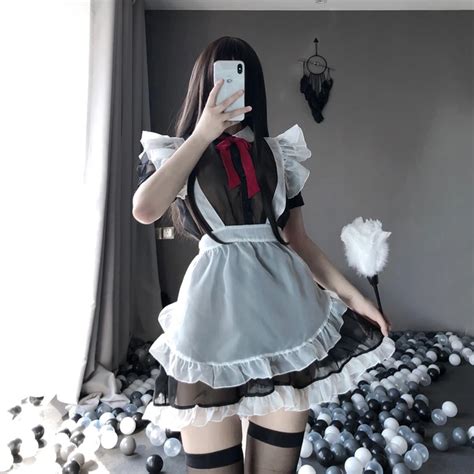 Porno Women Dress Uniform Play Cute Sexy Lingerie Cosplay Costumes Maid ...