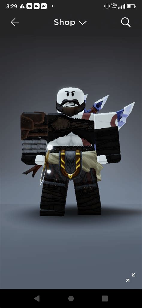 Kratos Cosplay I guess... : r/RobloxAvatars