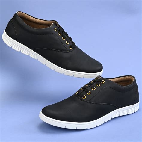 Buy Groofer Men's Tan Smart casual Sneakers Shoes Online @ ₹499 from ShopClues