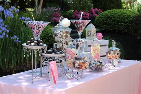 Wedding Party Decor:Astonishing Candy Buffet Table Decor Ideas For ...