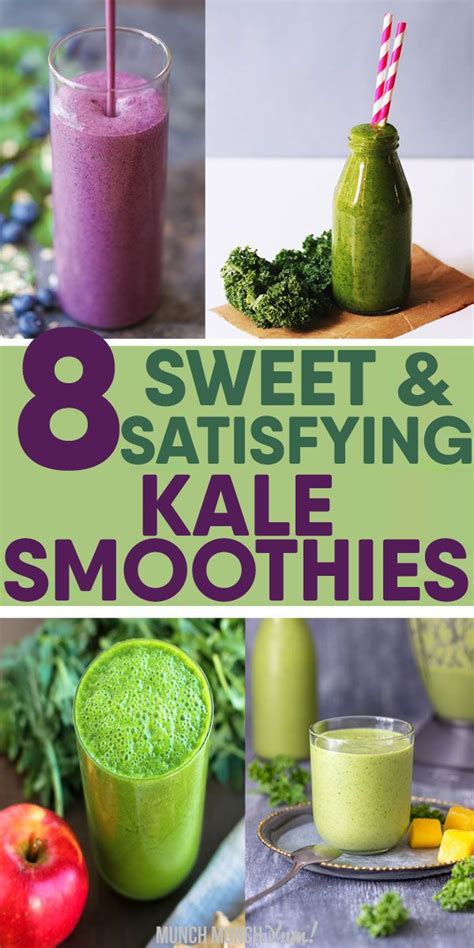 Best Kale Smoothies (+ Easy Recipe) | Recipe | Kale smoothie recipes, Kale smoothie, Easy ...