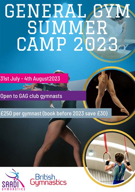 General Gymnastics Summer Camp 2023 - 31ST JULY - 4TH AUGUST