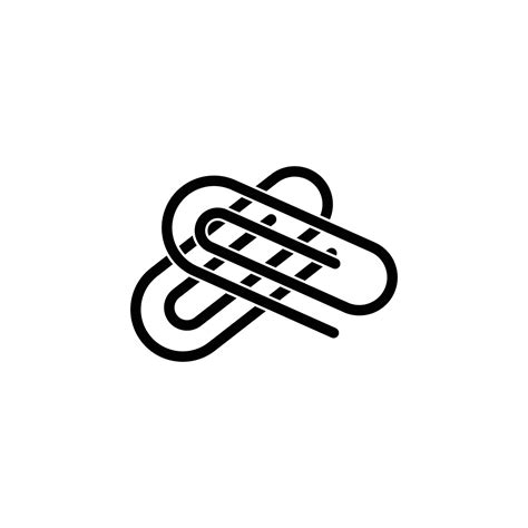 paperclip icon design template vector 7634796 Vector Art at Vecteezy