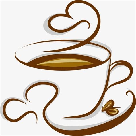 Blank Coffee Cup Vector Design Images, Vector Cup Of Coffee, Cup Clipart, Coffee, Creative ...