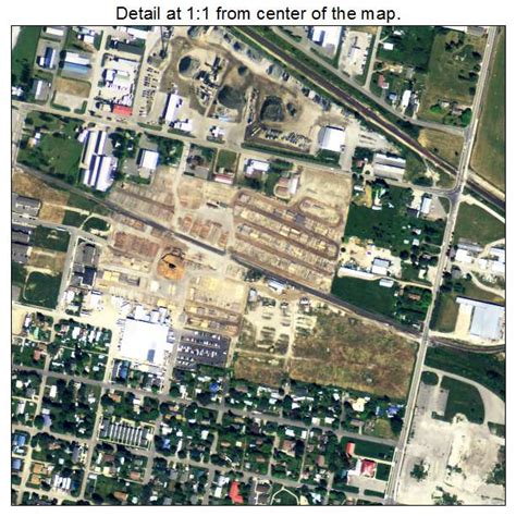 Aerial Photography Map of Sandpoint, ID Idaho