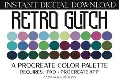 Retro Glitch - Procreate Vintage Video Game Color Palette