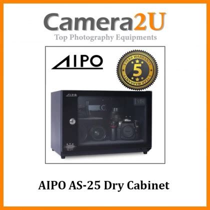 AIPO AS-25 Dry Cabinet Dry Box AS25 (25L) | Camera2u Malaysia Top Camera Equipments Store