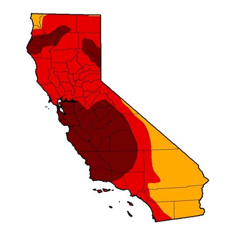 Map of california free image download