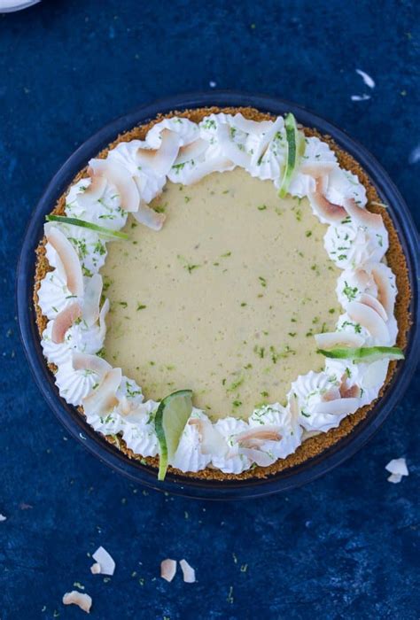 Coconut Key Lime Pie Recipe - A Tropical Twist to your Classic Pie