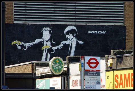 Pulp Fiction, 2004 - Banksy Explained