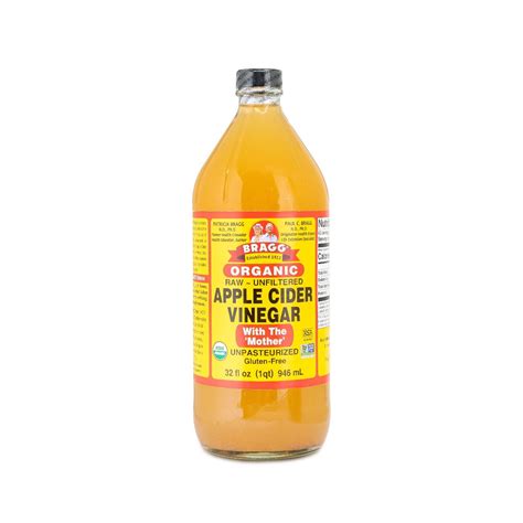 Bragg Organic Raw Unfiltered Apple Cider Vinegar 946ml – Shopifull