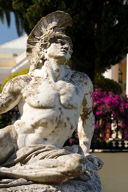 70+ Statue Of Achilles In Corfu Stock Photos, Pictures & Royalty-Free ...