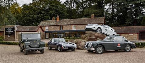 Jaguar Land Rover Classic Drive at Eastnor Castle - Just British