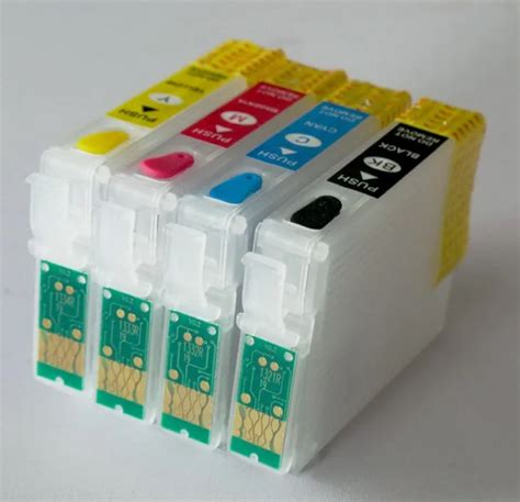 Emty Continuous ink supply system(CISS) ink cartridges for Epson ...