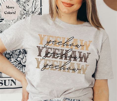 Yeehaw Shirt Yee Haw Shirt Western Shirt Country Shirt - Etsy