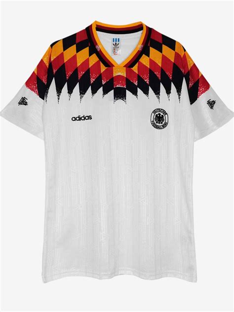 Germany Home 1994 World Cup Retro Jersey Premium In India.