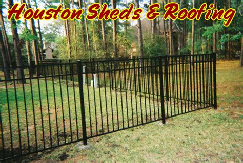 Sheds, Fences & Decks: Fences » Fence Installation » Wrought Iron Fence Installation