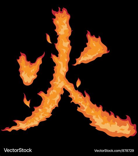 Japanese Symbols For Fire