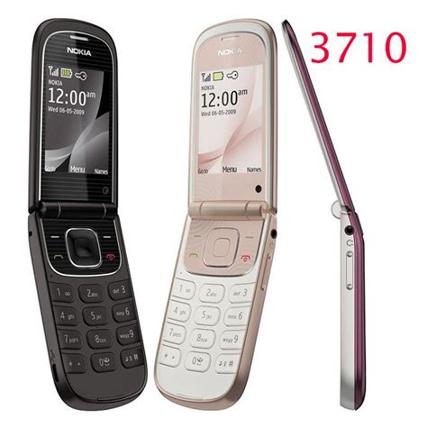 Refurbished 3710f Nokia original Flip Phone Nokia 3710 unlocked cell phone 3G 3.2MP Camera ...