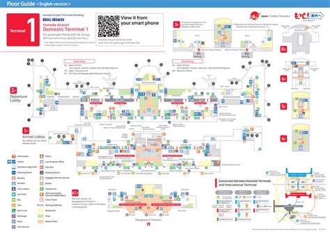 Haneda Airport Terminal(HND) Terminal Maps, Shops, Restaurants, Food ...