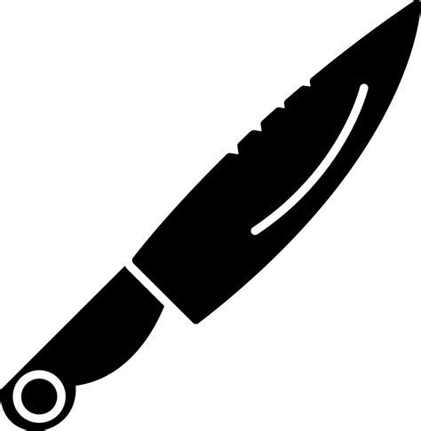 Knife Vector Icon 19607256 Vector Art at Vecteezy