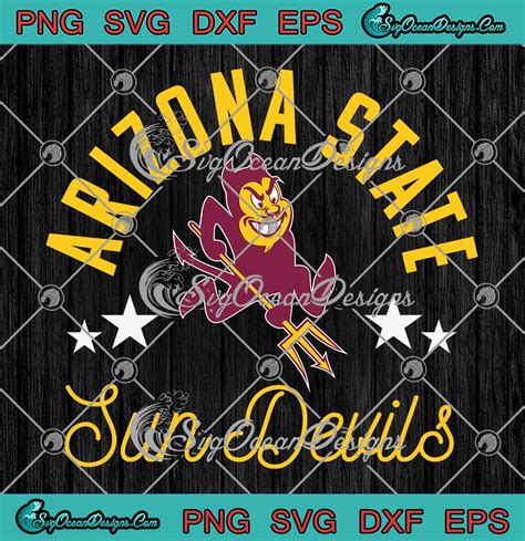 Arizona State Sun Devils Logo SVG - Arizona State University SVG PNG ...