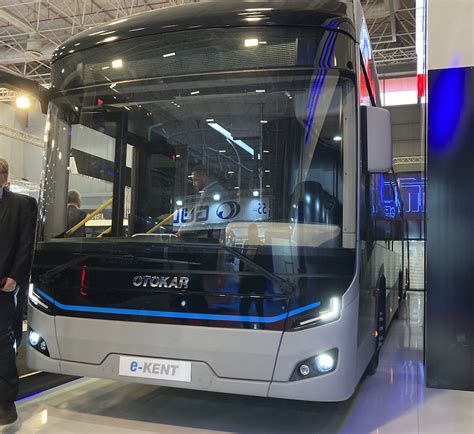 Otokar launches articulated version of the e-Kent at Busworld Turkey