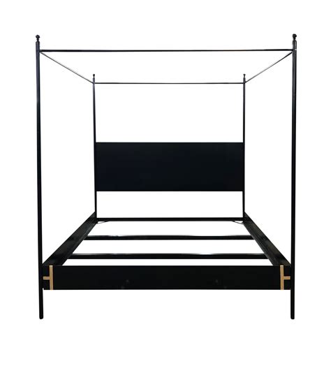 Contemporary Josephine Canopy King Size Bedframe in 2021 | Bed frame, Modern canopy bed, Metal ...