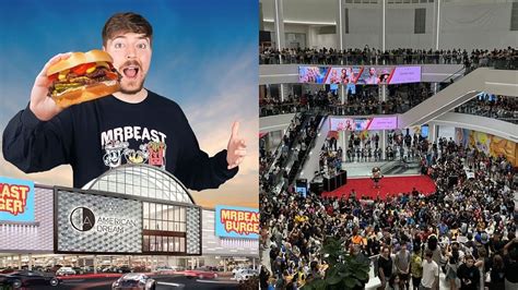 "This is crazy": Mr Beast in awe as thousands of people show up at the ...