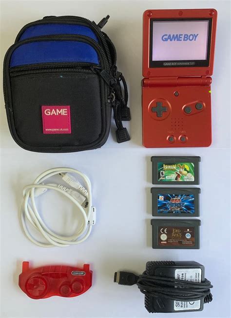 Gameboy Advance SP (Red) - Games/Accessories in SS2-Sea for £50.00 for sale | Shpock