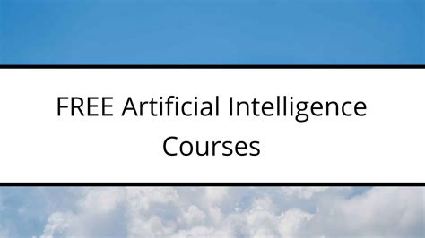 8 Best Free Courses to Learn AI (Artificial Intelligence) in 2024