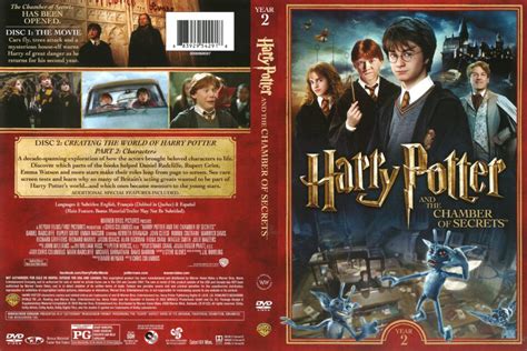 Harry Potter and the Chamber of Secrets (2016) R1 DVD Cover - DVDcover.Com