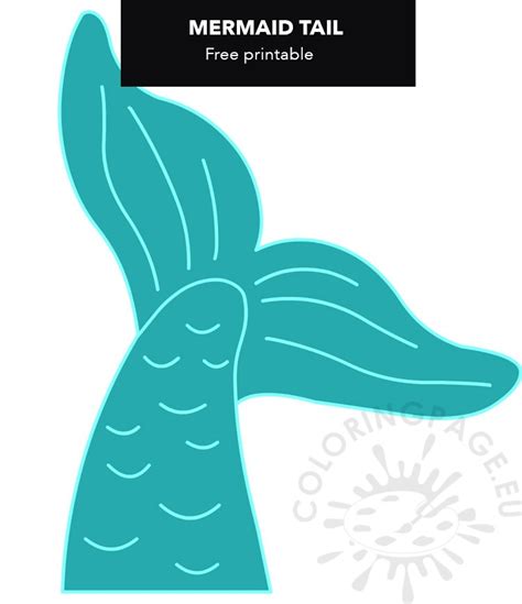 Mermaid Tails Printable