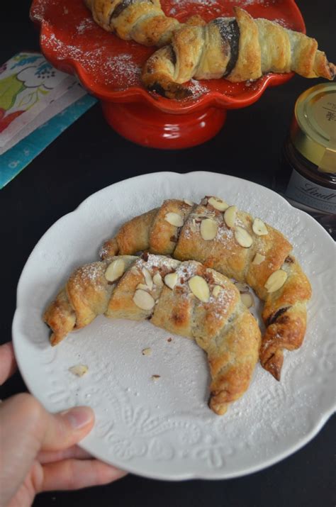 2 Ingredients Easy Chocolate Puff Pastry Croissant