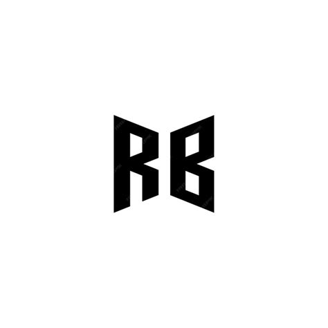 Premium Vector | Rb logo vector