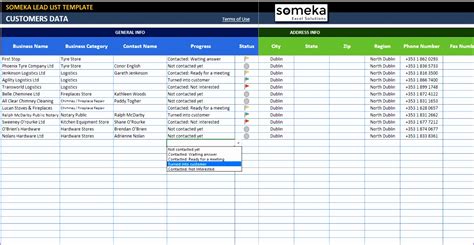 10 Contact List Template Excel Free Download - Excel Templates