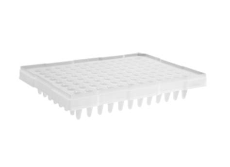 PCR-96-AB-C | Axygen® 96-Well Polypropylene PCR Microplate Compatible with ABI, Semi-Skirted ...